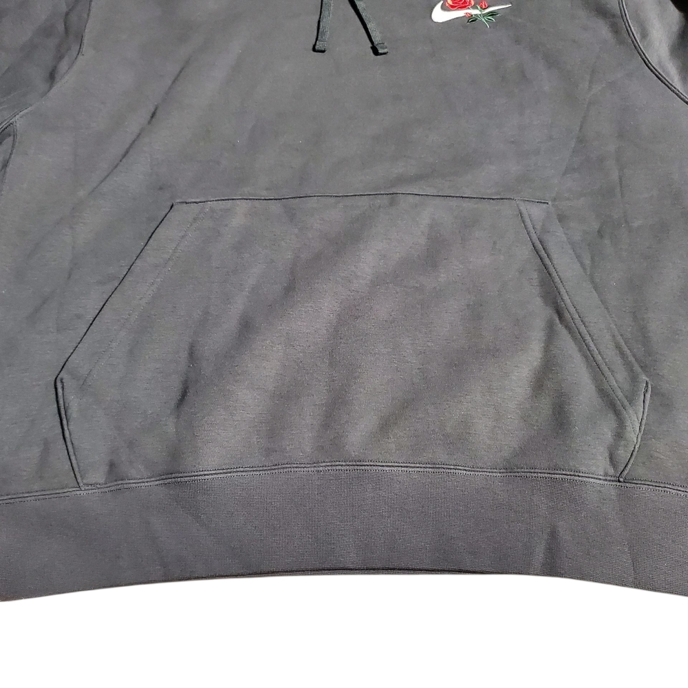 Nike Men's Charcoal Hoodie with Logo - Picture 3 of 3